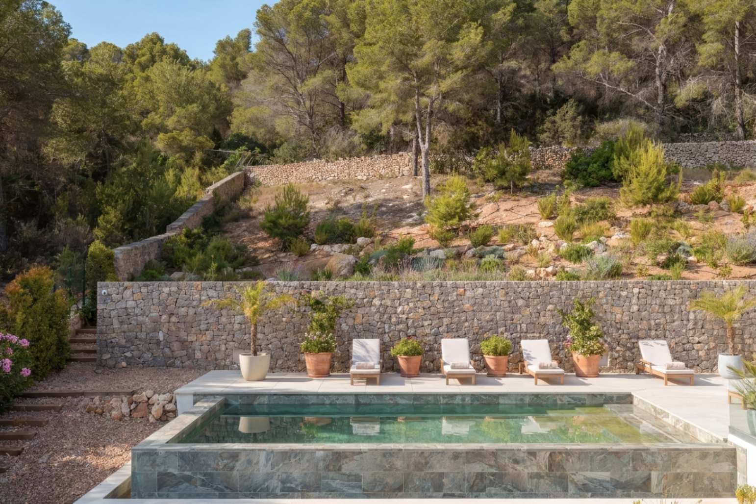 Villa privada de cinco dormitorios cerca de Ibiza Golf, Roca Llisa