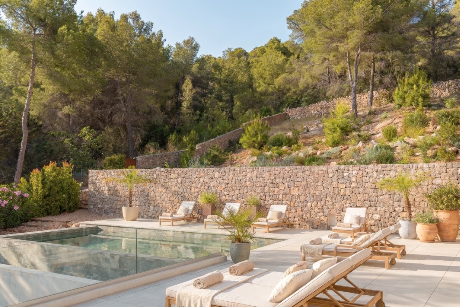 Villa privada de cinco dormitorios cerca de Ibiza Golf, Roca Llisa