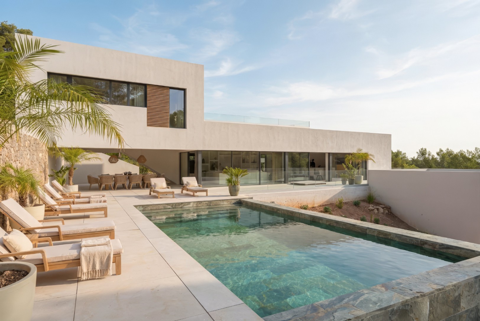 Villa privada de cinco dormitorios cerca de Ibiza Golf, Roca Llisa