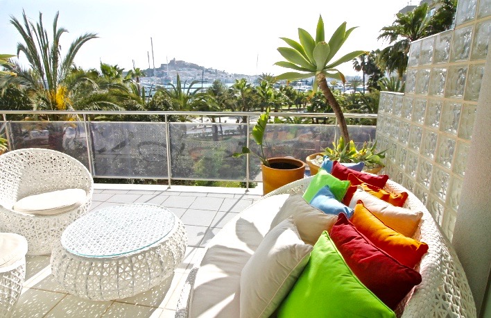 Moderno apartamento en una zona exclusiva de Ibiza